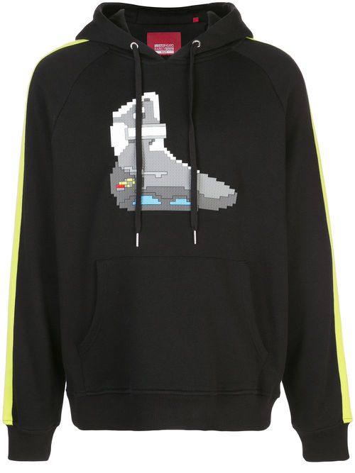 Turbo Tech raglan hoodie - Black