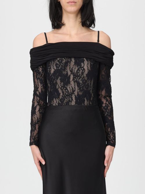 Bodysuit Woman color Black