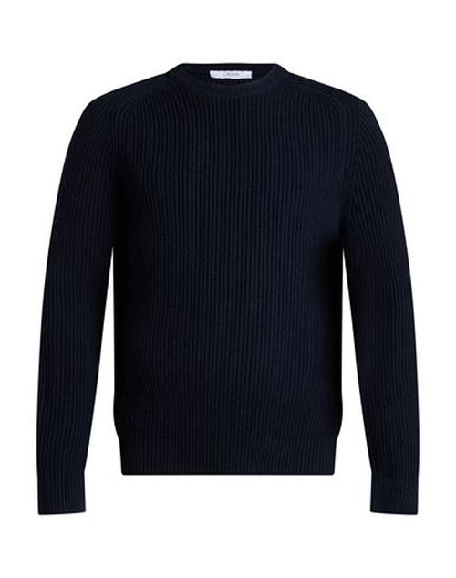 Man Sweater Midnight blue Size 36 Virgin Wool