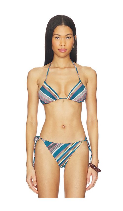 Cleobella Florbela Triangle Top in Blue. - L also in M, S
