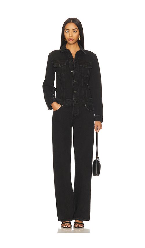 AGOLDE Esther Jumpsuit in Raven. S also in XS