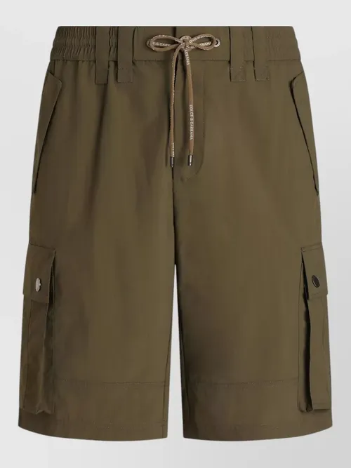 Dolce&Gabbana - mid length swim boxer multiple pocket
