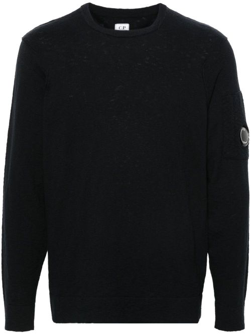 Lens-detail jumper - Blue