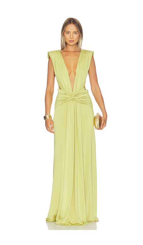 AWAVE Studio Maxi Dress in Green. 34/2. Also /4, 38/6, 40/8