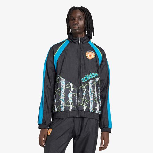Sweatshirt adidas Manchester United Woven Track Top 90 Black