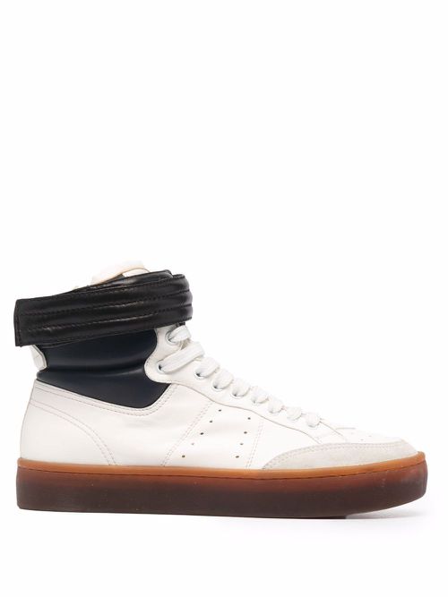 Knight 102 high top sneakers - White