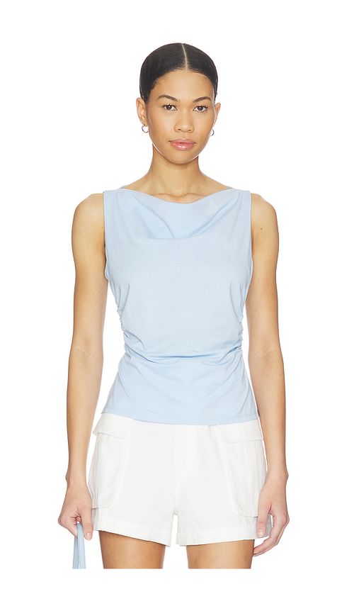 Elodie the Label Myra Top in Baby Blue. - S also in XS, M
