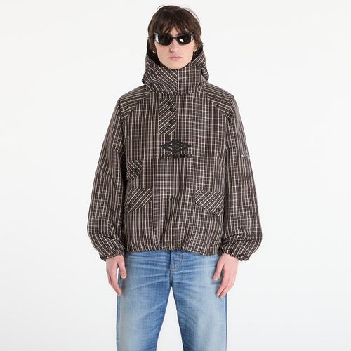 Jacket Umbro by SlamJam Check Smock Anorak Beige/ Dark Brown