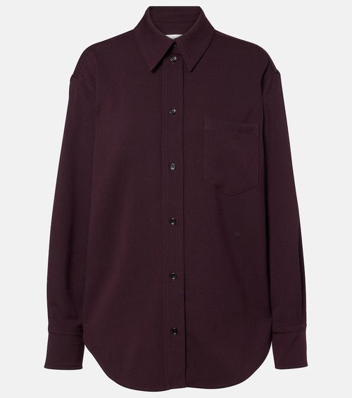 Satin pajama shirt