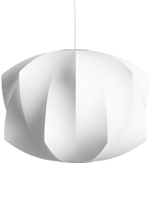 Nelson Pear Propeller bubble pendant - White