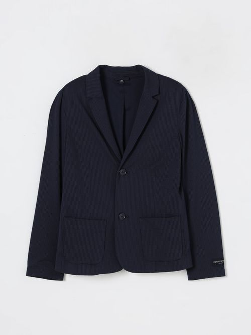 Blazer EMPORIO ARMANI Kids color Blue