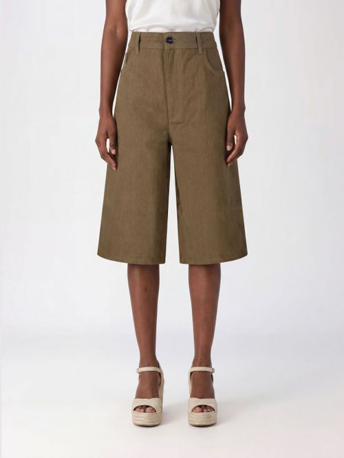 Shorts Woman color Green