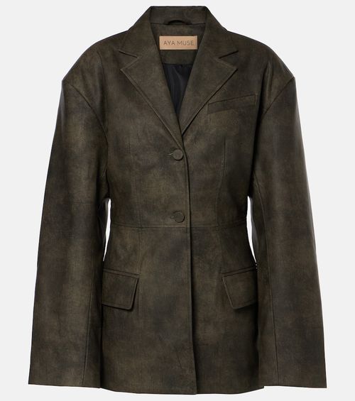 Kaya faux leather jacket