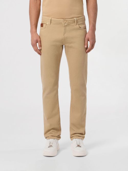 Jeans Men color Beige