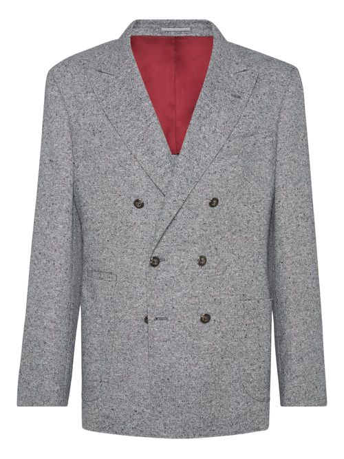 Sharkskin blazer - Grey