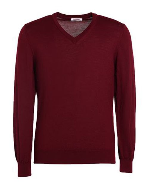 Man Sweater Brick Size 44 Merino Wool