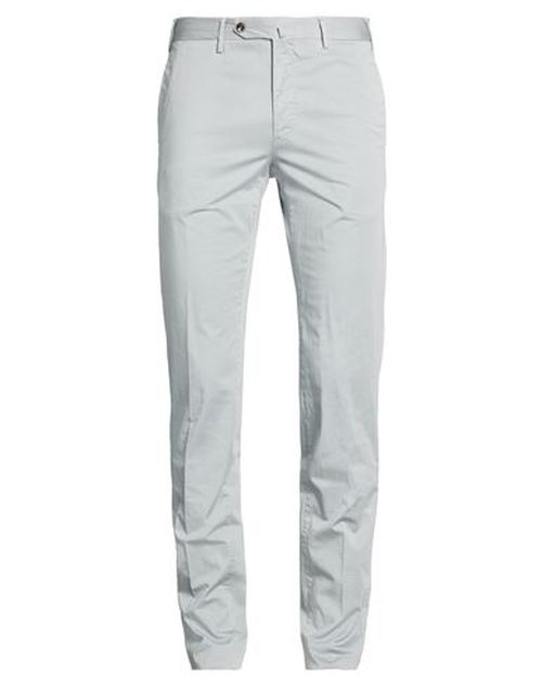 Man Pants Grey Size 34 Cotton, Elastane