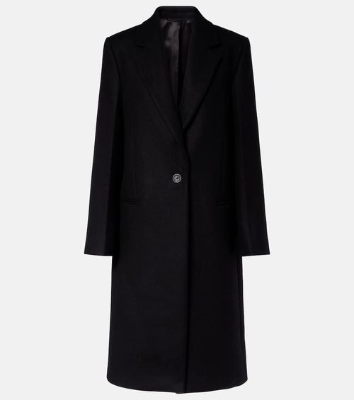 Wool-blend coat