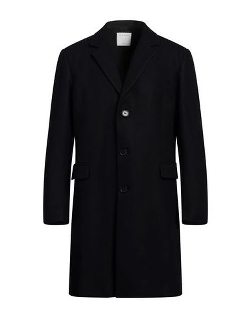 Man Coat Midnight blue Size XL Wool, Polyamide, Cashmere