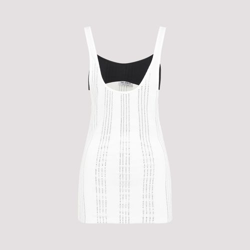 Flat Ribbed Jersey Tank Top