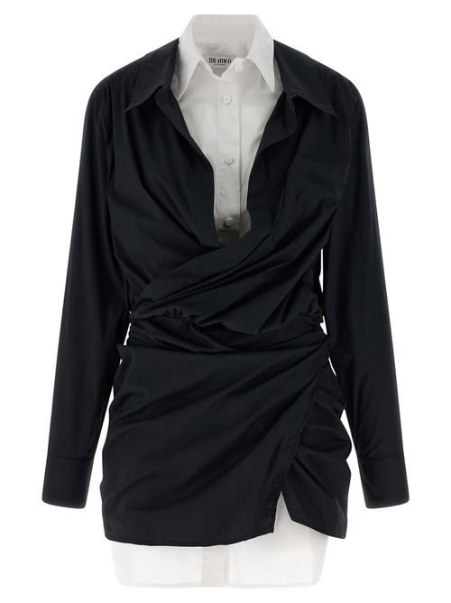 Double Layer Shirt Dress