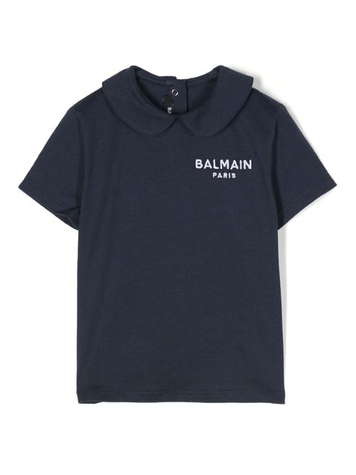 Cotton polo shirt - Blue