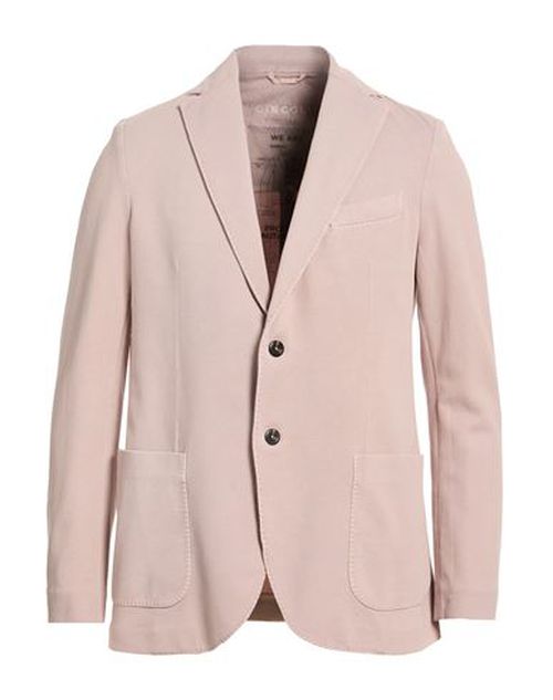 Man Blazer Antique rose Size 40 Cotton, Elastane