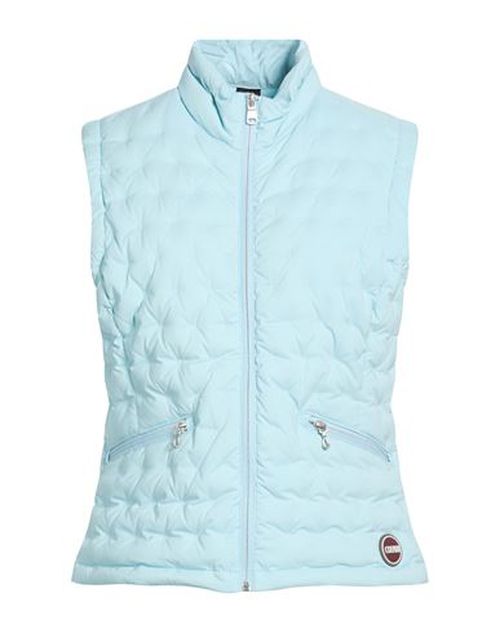 Woman Vest Sky blue Size 6 Polyester, Elastane
