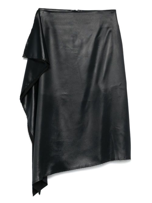 Niccolò Pasqualetti asymmetric skirt - Black