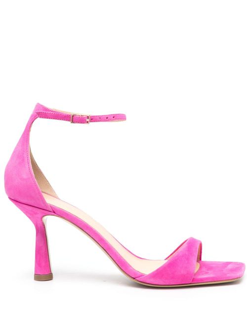 75mm heel suede sandals - Pink