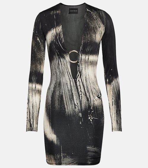 Louisa Ballou Helios printed minidress