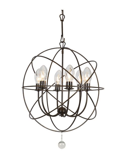 6-Light Solaris Outdoor Chandelier