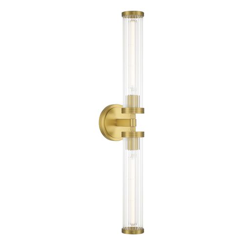 Aged Brass LED Wall Sconce from the Jarvis Collection