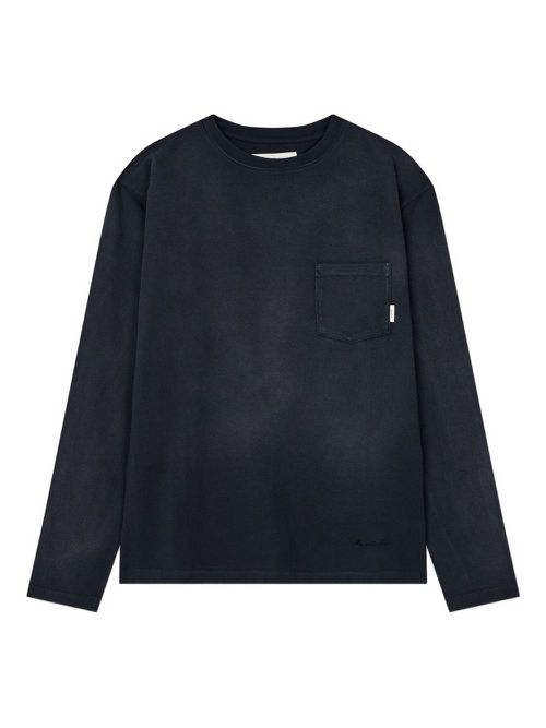 Long-sleeve pocket T-shirt - Black