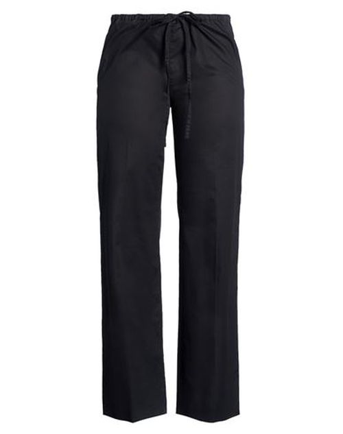 Woman Pants Black Size 8 Cotton, Elastane