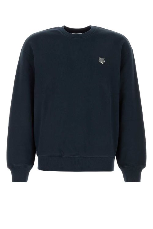 Maison Kitsune Head Sweatshirt — Navy