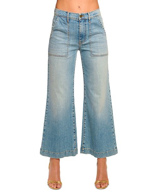 Clifford Cropped Jeans in Light Wash
