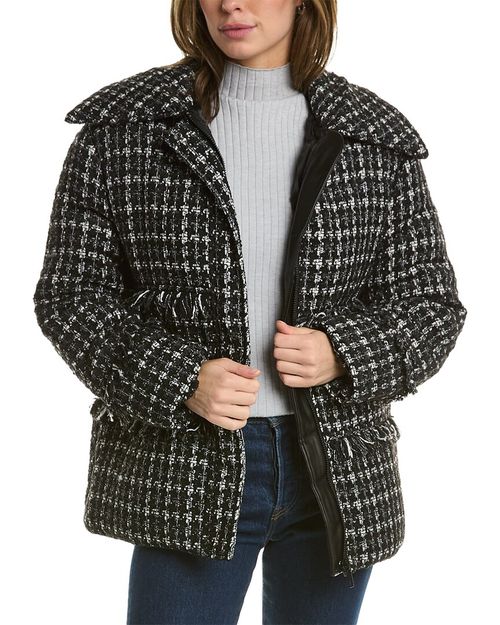 Malik Plaid Puffer Jacket