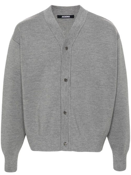 Button-up cardigan - Grey