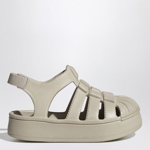 Beige Superstar sandals