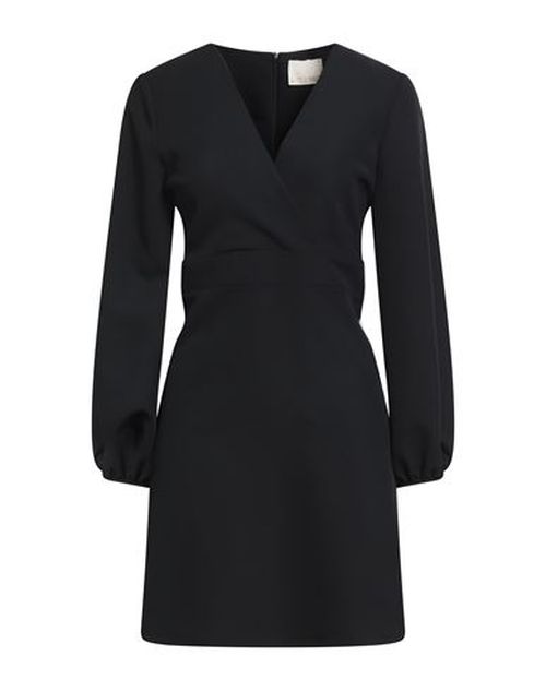 Woman Mini dress Black Size 6 Polyester