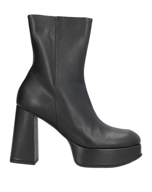 Woman Ankle boots Black Size 7 Leather