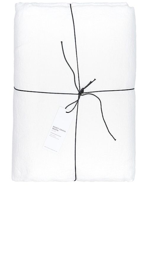 HAWKINS NEW YORK HOUSSE DE COUETTE SIMPLE LINEN en White