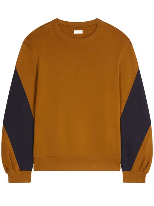 DRIES VAN NOTEN Sweatshirt mit lockerem Schnitt - Braun