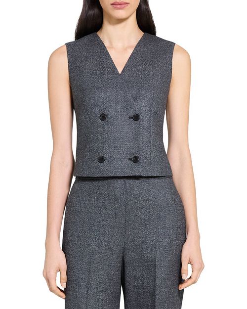 Shrunken Wool Vest