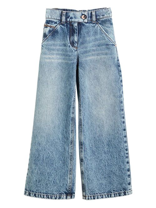 Flared denim trousers - Blue