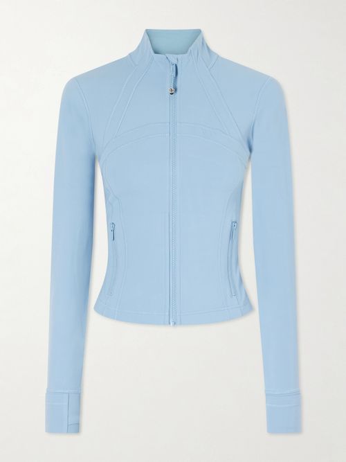 Define Cropped Nulu Jacket - Blue