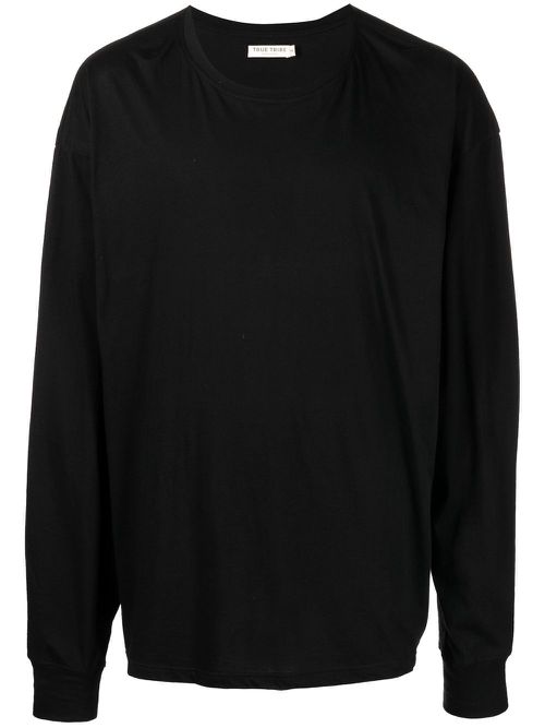 Crew-neck T-shirt - Black