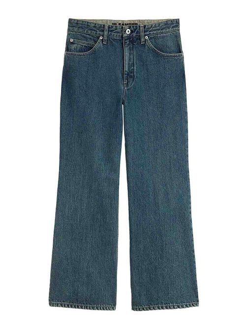 Denim Wide-Leg Jeans