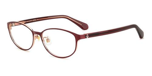 Kate Spade Ophelia/F Asian Fit Women's Glasses, Red, Size 53